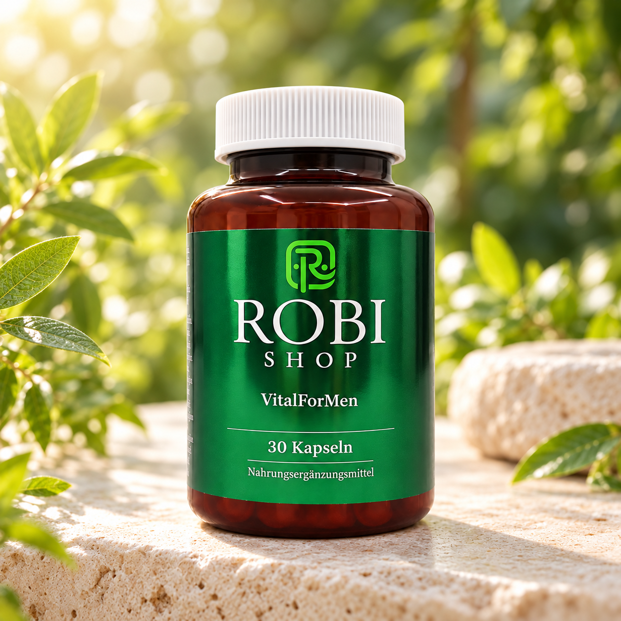RobiShop VitalForMen in natürlicher Umgebung